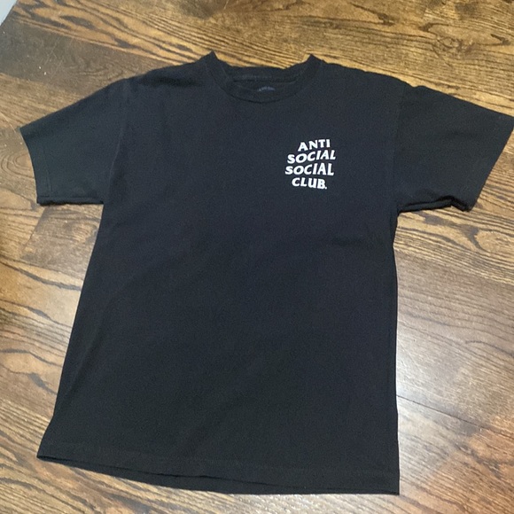 Anti Social Social Club Graphic Tee , Fits Small - Picture 3 of 4